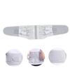 FOMIYES Breathable Waist Support Belt Plate for Lumbar Brace Therapy Gray s Reduces Spinal Pressure Easy to Wear Design for Back view 1
