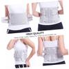 FOMIYES Breathable Waist Support Belt Plate for Lumbar Brace Therapy Gray s Reduces Spinal Pressure Easy to Wear Design for Back view 3