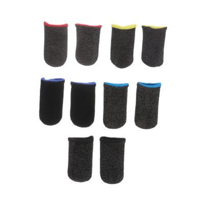 FRCOLOR 15pairs Breathable Finger Sleeves for Mobile Gaming Touchscreen Covers Comfortable for Gaming Sessions Prevents Oil and Fingerprints