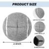 Ayearparty Precut Walker Tennis Balls Bulk Tennis Balls for Chairs Furniture Classroom Chairs Legs Floor Protector Foot Covers for Non Slip Rubber Glide Tennis Ball Coverings Gray (60) view 2