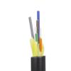 6-Strand Outdoor Fiber Optic Cable, OS2 9/125 Singlemode, Riser Rated, Black, 1000ft view 2