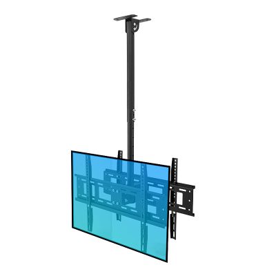 tv Wall Mount Double Screen Ceiling TV Mount, Adjustable Tilt Swivel TV Bracket, Fits Most 40-70 Inch LED Screen Display (Size : 3m) (1m)