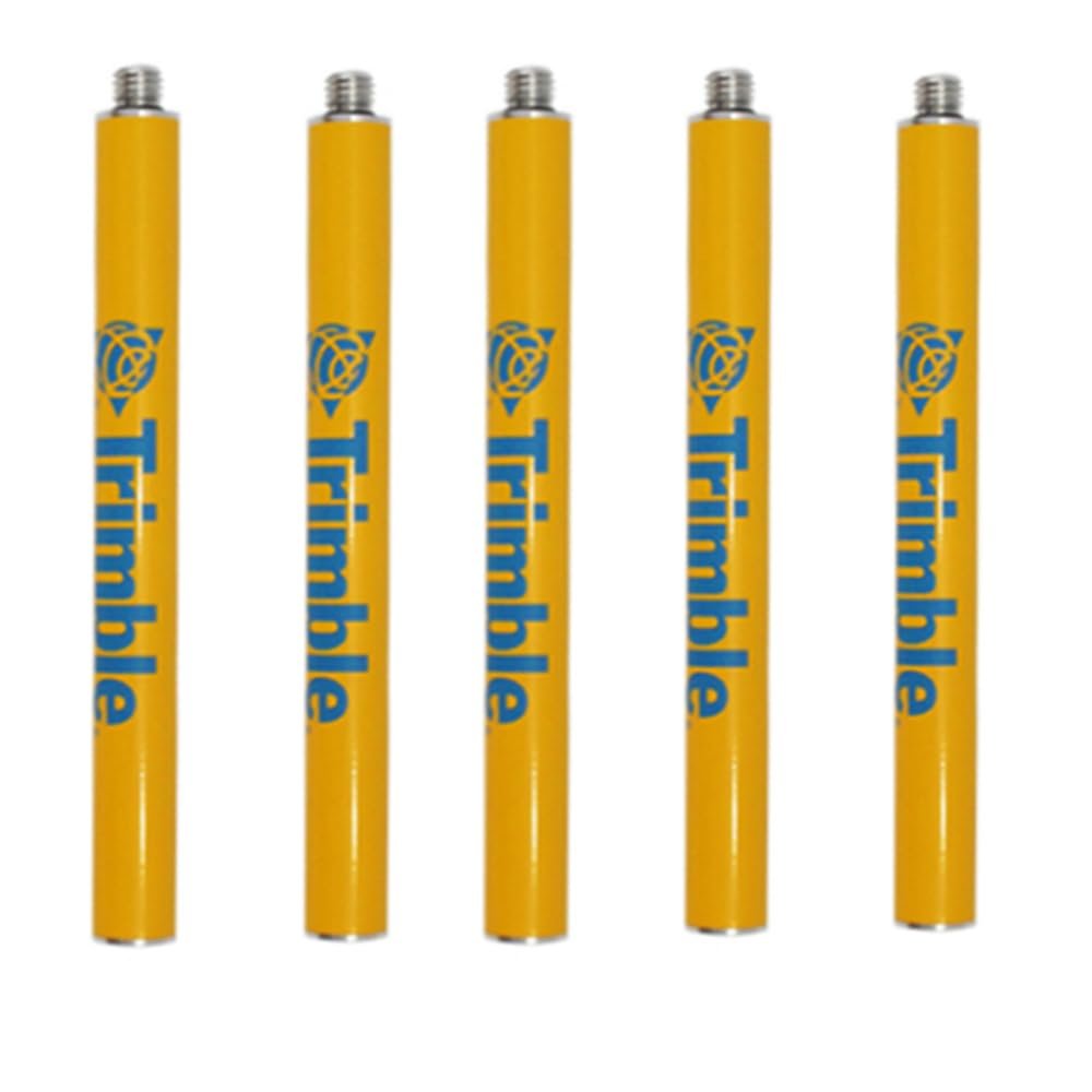 GPS Aluminum 25cm Length Surveying Pole Antenna Extend Section Compatible GPS + 5/8 x 11 Thread Both Ends