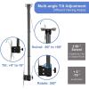 TV Ceiling Mount, TV Bracket Fits 14-32 Inch LED TVs Flat Screen Display, TV Pole Mount Holds Up to 66lbs/30kg, Max 200x200 Mm (Size : 0.4-2.9m) (0.5) view 3