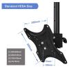 TV Ceiling Mount, TV Bracket Fits 14-32 Inch LED TVs Flat Screen Display, TV Pole Mount Holds Up to 66lbs/30kg, Max 200x200 Mm (Size : 0.4-2.9m) (0.5) view 4