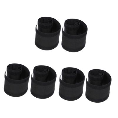 Angoily 6pcs Carpet Cable Cover Straps Protectors for Floor Wall Material Easy to Use Each