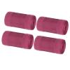 MECCANIXITY Carpet Cord Cover 3.3 Ft x 4" Grip Floor Cable Protector Management for Commercial Carpet and Loop Style Rugs Prevent Tripping Nylon Polyester Blend Red 4Pcs view 1