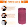 MECCANIXITY Carpet Cord Cover 3.3 Ft x 4" Grip Floor Cable Protector Management for Commercial Carpet and Loop Style Rugs Prevent Tripping Nylon Polyester Blend Red 4Pcs view 4