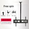 QICBYING TV Mount Stands TV Wall Mount Ceiling TV Mount Bracket, Full Motion 360 Deg Rotation Tilt Swivel TV Mount, Can 90 Flip Down (Size : 65-100cm) view 3