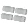 MECCANIXITY Carpet Cord Cover 3.3 Ft x 4" Grip Floor Cable Protector Management for Commercial Carpet and Loop Style Rugs Prevent Tripping Nylon Polyester Blend Grey 4Pcs view 1