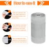 MECCANIXITY Carpet Cord Cover 3.3 Ft x 4" Grip Floor Cable Protector Management for Commercial Carpet and Loop Style Rugs Prevent Tripping Nylon Polyester Blend Grey 4Pcs view 4