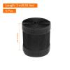 MECCANIXITY Carpet Cord Cover 9.8 Ft x 4" Grip Floor Cable Protector Management for Commercial Carpet and Loop Style Rugs Prevent Tripping Nylon Polyester Blend Black 4Pcs view 2