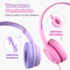Vinamass Kids Headphones - Wired with 3.5mm Jack, Volume Limiting for Kids, Adjustable for Boys/Girls/School view 4