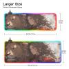 NFMILI Lion Girl RGB Mousepad Led Mouse Pad, Large Gaming Mouse Pad, Large Led Keyboard Pad 15 Light Modes view 3