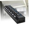 Homoyoyo Port USB Hub Splitter with Individual High-Speed Data Transfer for Laptop and Pc USB Adapter for Hard Drives Printers and More view 4