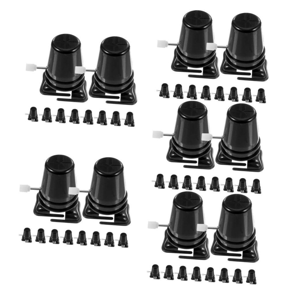 Abaodam 50pcs Compact Movement Mechanism Windup Toy Parts for DIY Projects Toy Repairing
