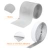 MECCANIXITY Floor Cord Cover 9.8 Ft x 4" Grip Floor Cable Protector Management for Home Floor with Adhesive Backing Prevent Tripping Nylon Polyester Blend Grey 1Pcs view 3