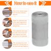 MECCANIXITY Floor Cord Cover 9.8 Ft x 4" Grip Floor Cable Protector Management for Home Floor with Adhesive Backing Prevent Tripping Nylon Polyester Blend Grey 1Pcs view 4