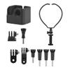 NovelGoal Camera Mounting Holder Adapter Extend Frame Kit Neck Chest Extend Frame Mount Support Backpack Clip Accessories for OSMO Pocket 3 Gimbal (Combo C) view 1