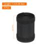 MECCANIXITY Carpet Cord Cover 3.3 Ft x 2.8" Grip Floor Cable Protector Management for Commercial Carpet and Loop Style Rugs Prevent Tripping Nylon Polyester Blend Black 4Pcs view 2