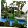 Vaguelly 8pcs Miniature Street Lamp Model for Sand Table Decor Scale Unique Landscape Lighting for House and Model Decorations view 4