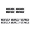 OSALADI 20 Pack Blank Audio Cassette Tapes 30-Minute Recordable Empty Cassette Tapes with Transparent Shell for Voice Recording Music Teaching Materials DIY Projects view 1