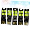 Uonlytech 15pcs Portable Touch Lamps Adjustable Led Emergency Lights for Outdoor Activities Hiking and Work USB Rechargeable White Light view 2