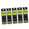 Uonlytech 15pcs Portable Touch Lamps Adjustable Led Emergency Lights for Outdoor Activities Hiking and Work USB Rechargeable White Light view 4
