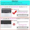 Winchihan Patterned Plastic Hard Shell Compatible with MacBook Air 13 inch (A1369 A1466, 2010-2017 Release) with Screen Protector & Keyboard Cover, Union Jack - AS4645 view 3