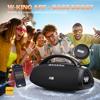 W-KING 300W PEAK Party Large Speaker, 40Hz Massive Bass/Subwoofer 7.5, Big Portable Speaker with IPX7 Waterproof/Sound APP/EQ/Fast Charging/Stereo Pair/OTG/TF/USB/AUX,Loudest Wireless Outdoor Boombox view 4