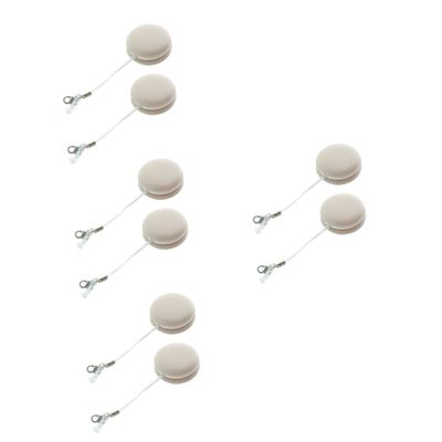 Beavorty 8pcs Macaron Cleaning Cloth Lens Wiping Cloth Eyeglass Phone Screen Cleaner Hanging Rope