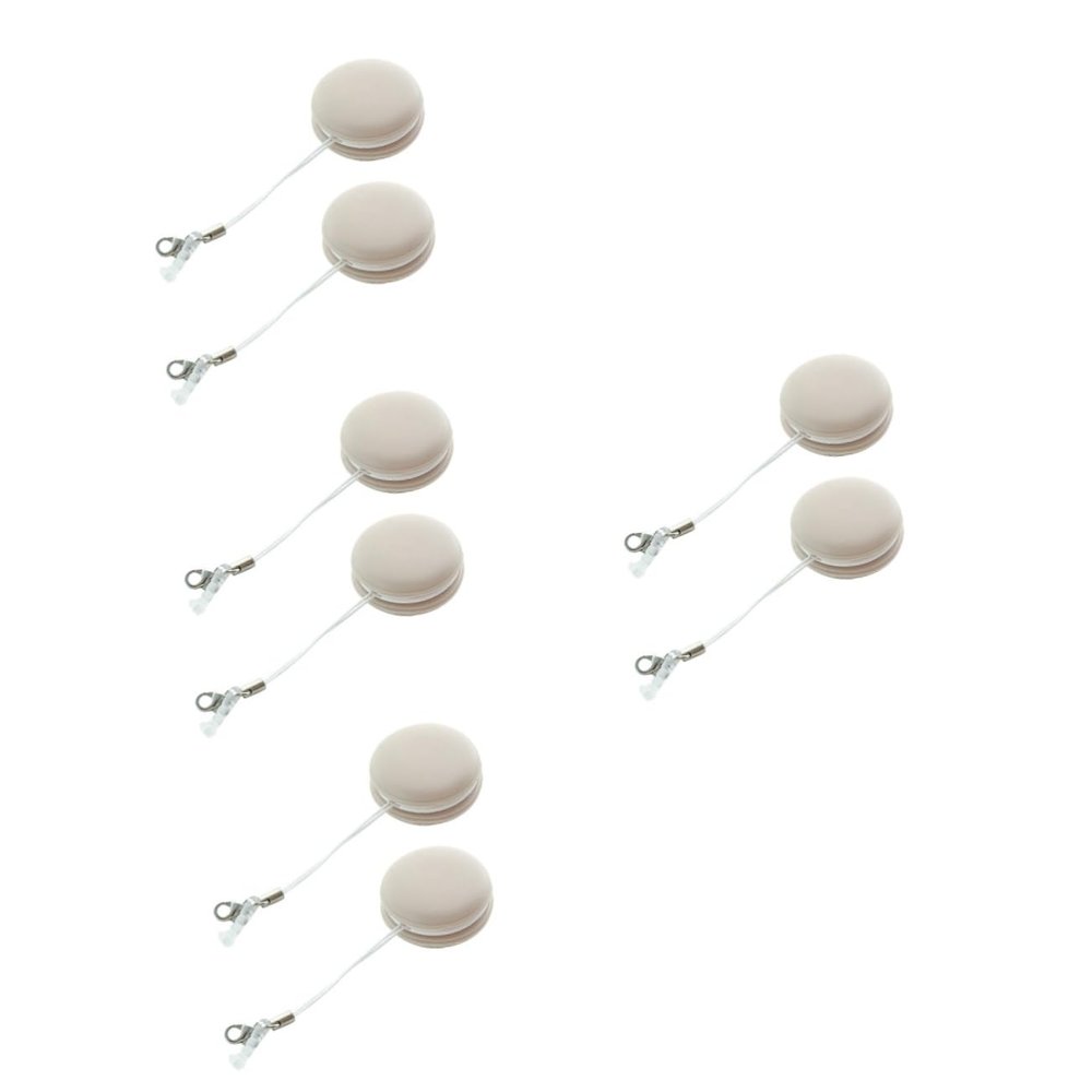Beavorty 8pcs Macaron Cleaning Cloth Lens Wiping Cloth Eyeglass Phone Screen Cleaner Hanging Rope