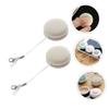 Beavorty 8pcs Macaron Cleaning Cloth Lens Wiping Cloth Eyeglass Phone Screen Cleaner Hanging Rope view 3