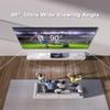 AWOL VISION 100" UST Projector Screen for Bright Day Light Using, 85% Ambient Light Rejecting (ALR) Fresnel Projector Screen for Ultra Short Throw Projector, Fixed Frame, Active 3D, HDR -D100 view 4