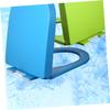 Amosfun Boy Girl Potty Seat Soft-close Toilet Seat for Toddlers Easy to Install Non- Design for Boys and Girls Shaped view 3