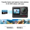 AKASO 256GB microSDXC U3 Memory Card - Up to 100MB/s, UHS-I C10, U3, Full HD, 4K UHD, MicroSD Card view 3