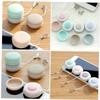 Beavorty 10pcs Macaron Shape Eyeglass Cleaner and Phone Screen Microfiber Cleaning Cloth for Lenses Screens and Cameras Washable Easy to Attach Keyring view 3