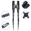 Leopacat Dual Camera Harness, Adjustable Shoulder Strap with Quick Release Safety Tether for Professional Photographers and Outdoor Gear Harness Double Cameras Photography Accessories view 4