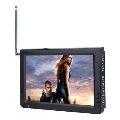 Yctze High Sensitivity 1080P Car Digital Television - Portable Mini Stereo TV with FM Radio, Perfect for Cars and Outdoor Entertainment (10ATSC)