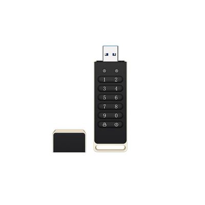 Srutueo Secure USB Drive, 32GB Encrypted USB Flash Drive Hardware Password Memory Stick with Keypad USB 3.0 Disk Flash Black, 500394890A3