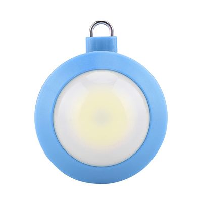 Gavigain Mini Light, COB LED Super Bright Round Camping Lights Outdoor Night Lamp with Hook, Blue, Gavigain4d3gq16vig