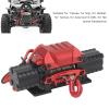 MUNEFE RC Car Winch, iversal Simulation Winch with Motor, Simulation Climbin Car Winch for SCX10 D90(Black) view 4
