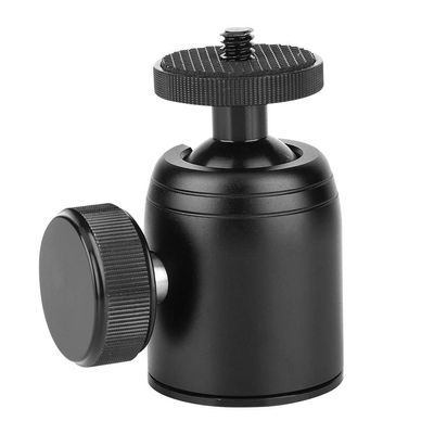 Hot Shoe Mount Adapter, 360 Degree Metal Tripod Mini Balls Head, Balls Head Camera Mount Adapter for Cameras