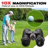 10x42 HD Binoculars for Adults Optical Binocular Bird Watching Binoculars for Hunting,Waterproof, Fogproof, Shockproof, Fully Multi-Coated Optics BaK4 Long Range 102m/1000M Binocular (10x42) view 3