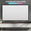 Srutueo Portable Projector Screen for Home Theater Outdoor HD White Foldable Anti- (72Inch), 511944A2 view 2