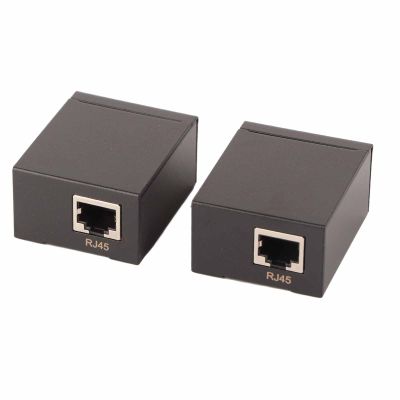 Yctze High Definition VGA Extender with Transmitter Receiver, Supports CAT5/6 Ethernet Cable, Great for Video Signal Extending
