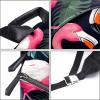 YTYVAGT Travel Backpack for Women,Backpack for Men,Tropical Leaves Flower Flamingo,Backpack view 3