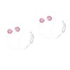 Angoily 2pcs Creative Neck Hanging Sports Earphone with Tuning Tip and Microphone Lightweight Aural Headset for Daily Use and Workouts Noise Reduction Sweat-Resistant Design view 1