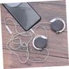 Angoily 2pcs Creative Neck Hanging Sports Earphone with Tuning Tip and Microphone Lightweight Aural Headset for Daily Use and Workouts Noise Reduction Sweat-Resistant Design view 3