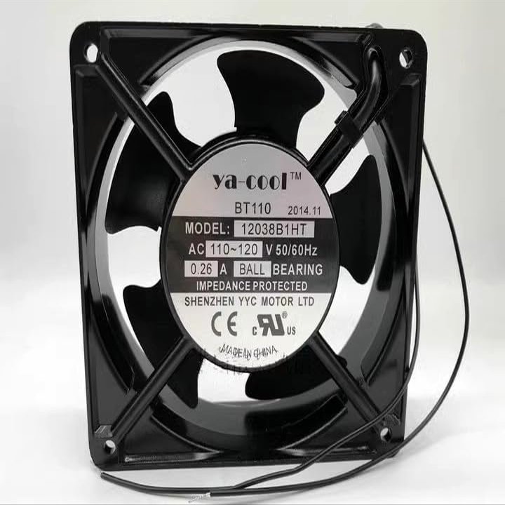 12038B1HT ELOMILE Fan BT110 12038B1HT 110-120V 0.26A 12CM 12038 Cooling Fan